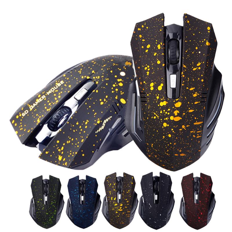 6DLED breathing light can be adjusted 2.4GHz mouse wireless USB receiver PC computer wireless laptop e-sports gaming mouse
6DLED breathing light can be adjusted 2.4GHz mouse wireless USB receiver PC computer wireless laptop e-sports gaming mouse