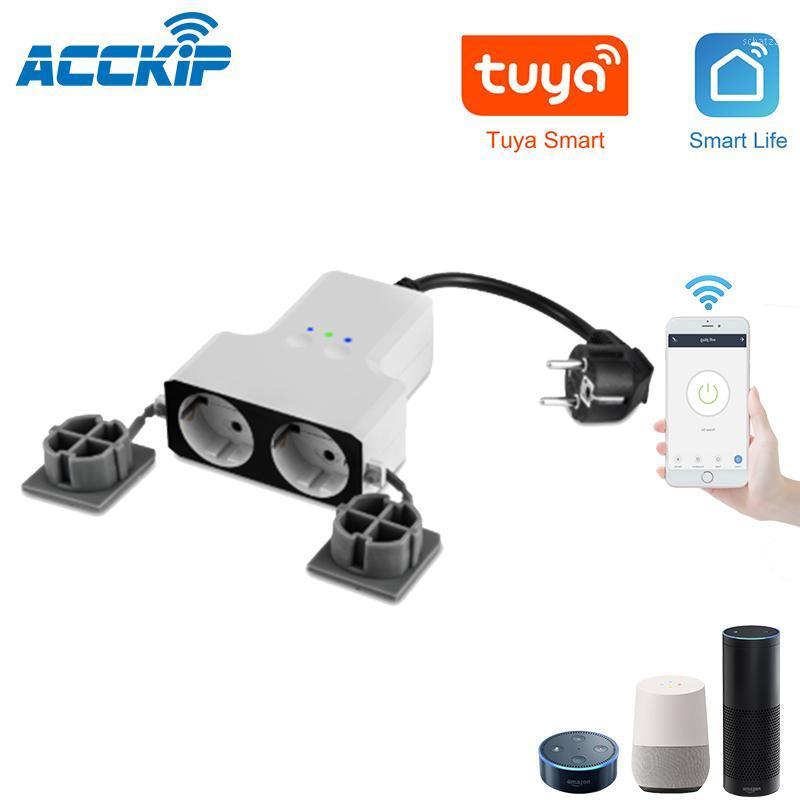 ACCKIP US WiFi Smart Socket Power Plug Outlet Remote Control Works with Alexa Google Home 10A 2500W1
ACCKIP US WiFi Smart Socket Power Plug Outlet Remote Control Works with Alexa Google Home 10A 2500W1