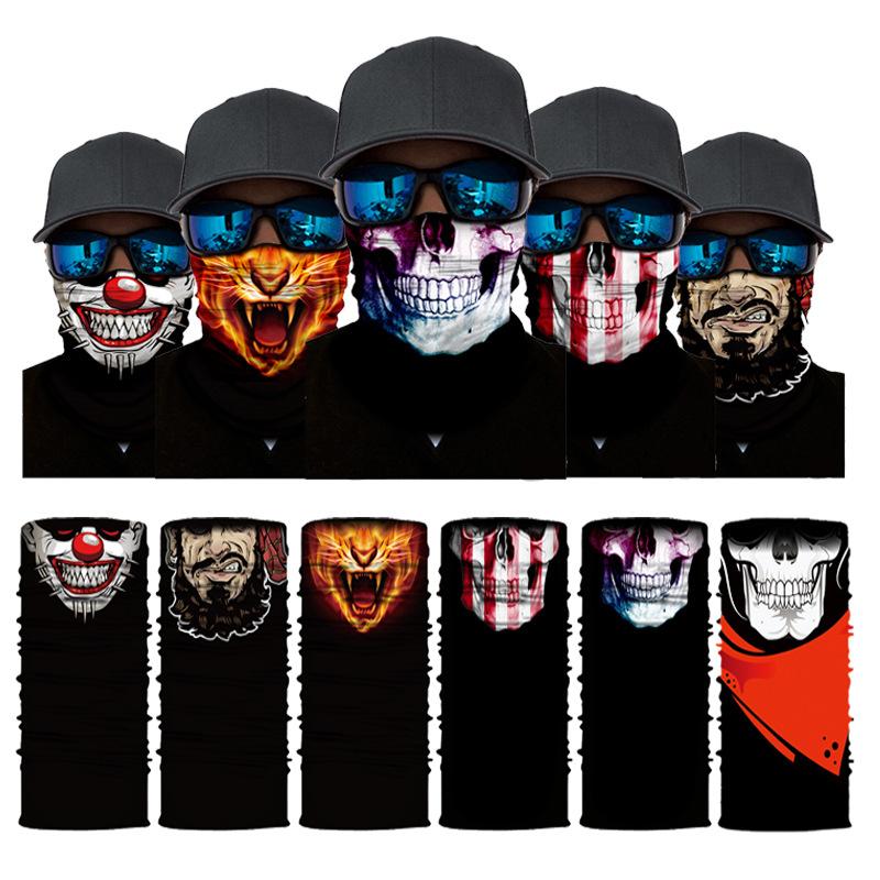 Skull Face 3D Magic Scarf Seamless Mask Face Cover Skeleton Head Bandana Headband Hiking Cycling Outdoor Bicycle Neck Gaiter
Skull Face 3D Magic Scarf Seamless Mask Face Cover Skeleton Head Bandana Headband Hiking Cycling Outdoor Bicycle Neck Gaiter