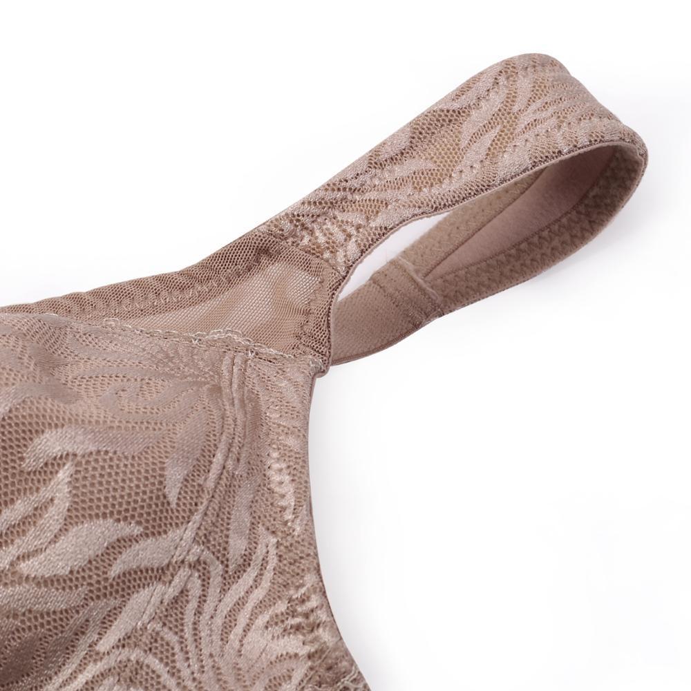 Wingslove's Breast Minimizer Bra Full Coverage Wirefree Plus Size Non Padded Lingerie 201202