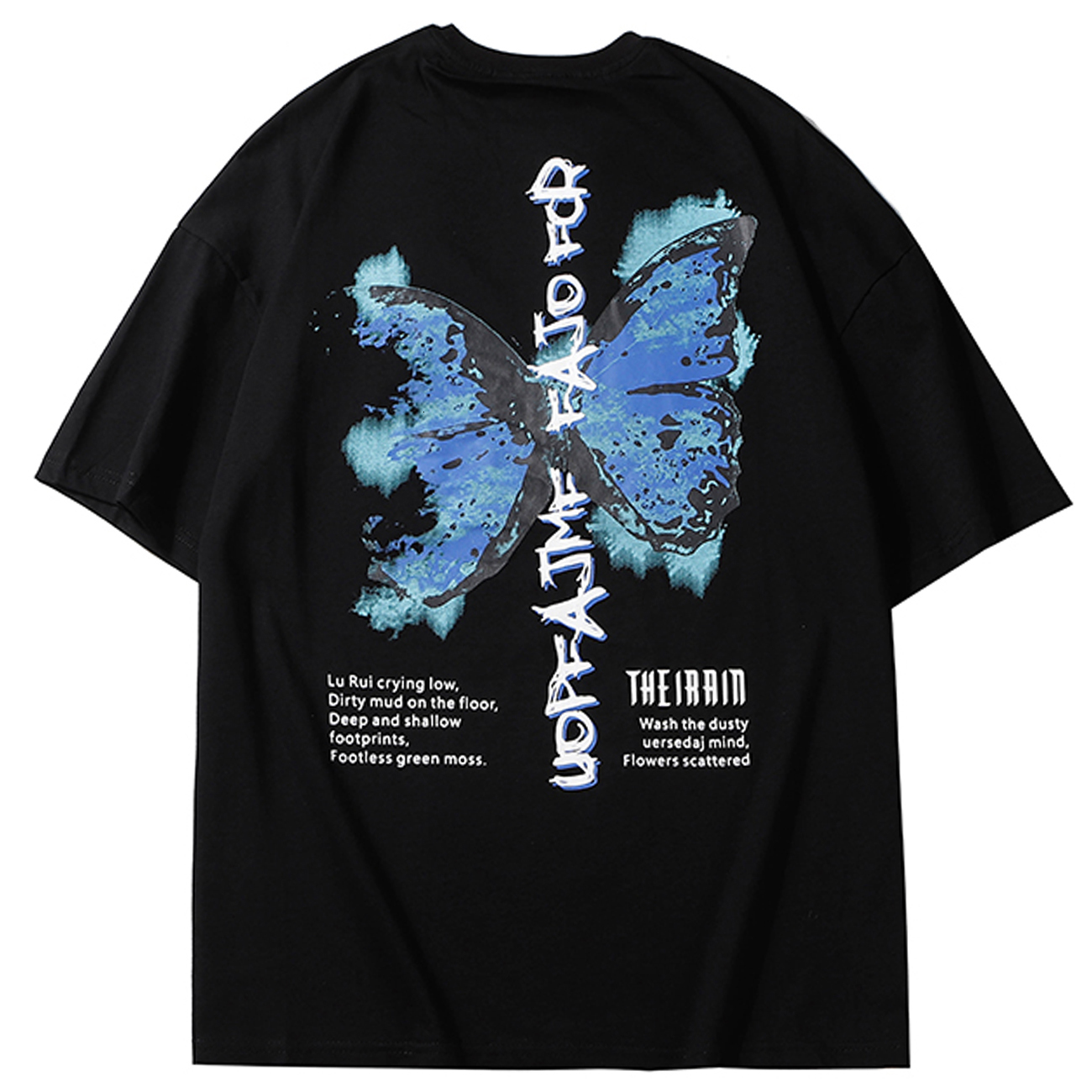 New Hip Hop Gradient Butterfly t Shirt Men 2021 Tee Tshirt Summer Casual Cotton Streetwear Short Sleeve Shirts Oversize 84h9, Black
New Hip Hop Gradient Butterfly t Shirt Men 2021 Tee Tshirt Summer Casual Cotton Streetwear Short Sleeve Shirts Oversize 84h9, Black