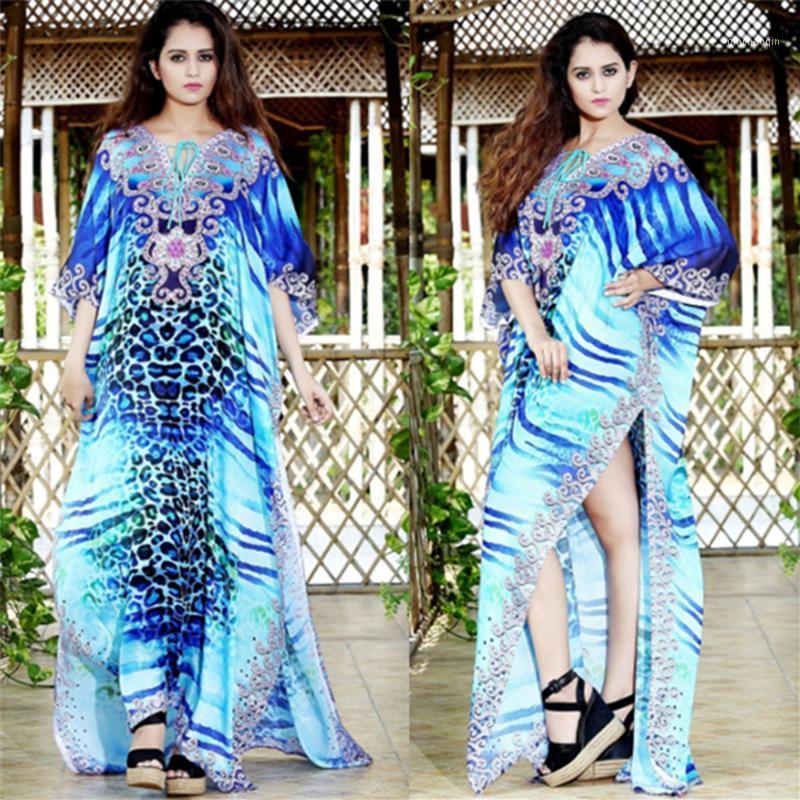 Leopard Print Kaftan Beach Cover Ups Oversize Blue Bohemian Robe Side Slit Maxi Dresses For Women Holiday Loose Straight Pareos1
Leopard Print Kaftan Beach Cover Ups Oversize Blue Bohemian Robe Side Slit Maxi Dresses For Women Holiday Loose Straight Pareos1