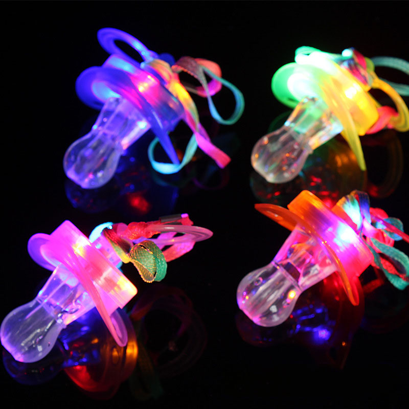 Light Pacifier shape LED Whistle toy Rave Party Glowing Flashing Lanyard nipples toys kids led toy Party gift pub props Z1240
Light Pacifier shape LED Whistle toy Rave Party Glowing Flashing Lanyard nipples toys kids led toy Party gift pub props Z1240