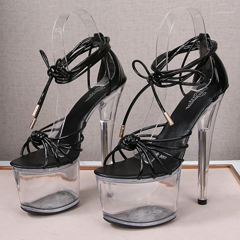 Super high heel fish mouth 20CM stiletto heels women sandals nightclub sexy pole dancing model large size 34-43 shoes1, White have flowers 
Super high heel fish mouth 20CM stiletto heels women sandals nightclub sexy pole dancing model large size 34-43 shoes1, White have flowers