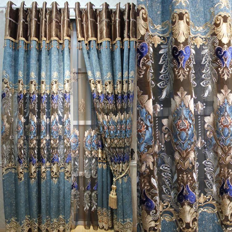 FYFUYOUFY European style Hollow out embroidery curtains imitated silk cloth curtain Luxurious Court embroidery voile curtain, Valance
FYFUYOUFY European style Hollow out embroidery curtains imitated silk cloth curtain Luxurious Court embroidery voile curtain, Valance