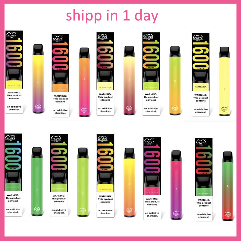 Puff XXL 1600 puff Disposable Vapes Kit 4ml Puff Bars XXL Vape Pen Puffbar XXL Vaporizer Electronic Cigarette Carts Disposable Vape
Puff XXL 1600 puff Disposable Vapes Kit 4ml Puff Bars XXL Vape Pen Puffbar XXL Vaporizer Electronic Cigarette Carts Disposable Vape