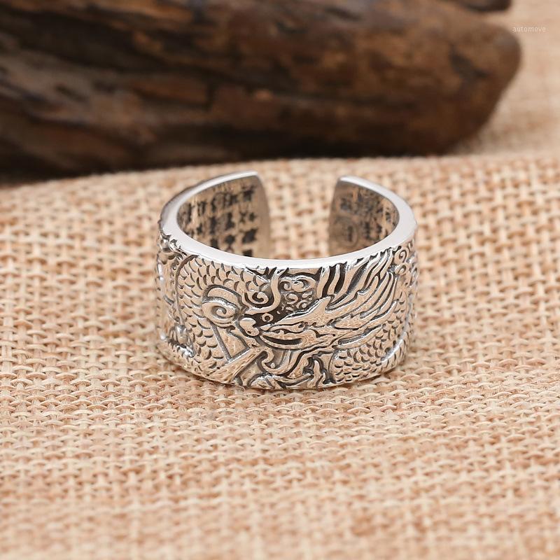 FNJ Dragon Ring 925 Silver Jewelry New Fashion Punk S925 Sterling Silver Rings for Men Adjustable Size 7.5-10 bague1
FNJ Dragon Ring 925 Silver Jewelry New Fashion Punk S925 Sterling Silver Rings for Men Adjustable Size 7.5-10 bague1