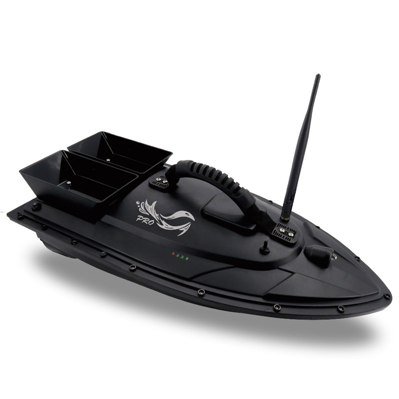 Flytec V500 50cm Fishing Bait RC Boat 500M Remote Fish Finder 5.4km/h 2-24h Using time Double Motor Outdoor Toy With Transmitter, Black
Flytec V500 50cm Fishing Bait RC Boat 500M Remote Fish Finder 5.4km/h 2-24h Using time Double Motor Outdoor Toy With Transmitter, Black