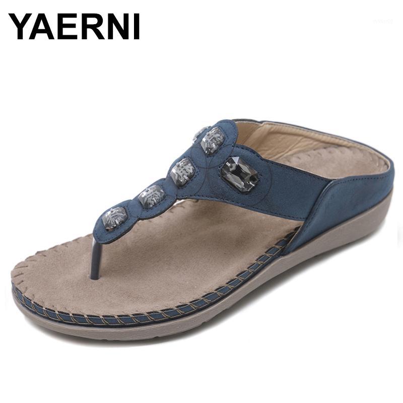 YAERNI Women Chaussures Femme Ete 2019 Summer Plus Size 36-42 Sandals Gladiator Ladies Leisure Wedges Drilling Beaded ShoesE6931, Beige
YAERNI Women Chaussures Femme Ete 2019 Summer Plus Size 36-42 Sandals Gladiator Ladies Leisure Wedges Drilling Beaded ShoesE6931, Beige