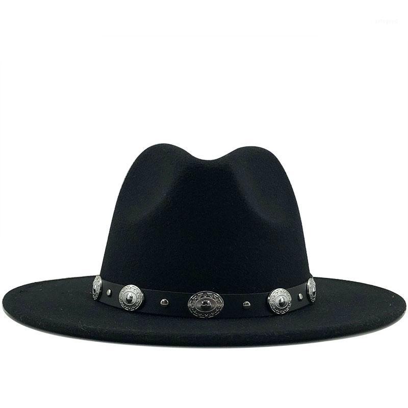 Wide Brim Hats British Fedora Hat Men Women Imitation Woolen Winter Felt Fashion Jazz Fedoras Chapeau 60CM1, Deep grey
Wide Brim Hats British Fedora Hat Men Women Imitation Woolen Winter Felt Fashion Jazz Fedoras Chapeau 60CM1, Deep grey