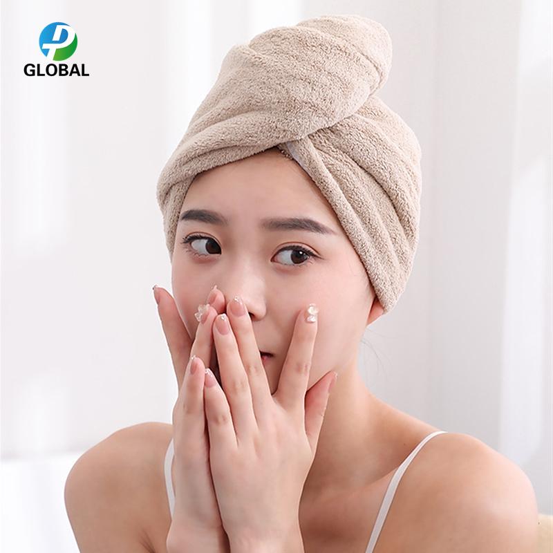 D&P 1PCS 25x65cm Double Thickened Girl's Hair Drying Hat Bath Hat Thickened coral velvet bath Cap Super Absorption water Turban
D&P 1PCS 25x65cm Double Thickened Girl's Hair Drying Hat Bath Hat Thickened coral velvet bath Cap Super Absorption water Turban