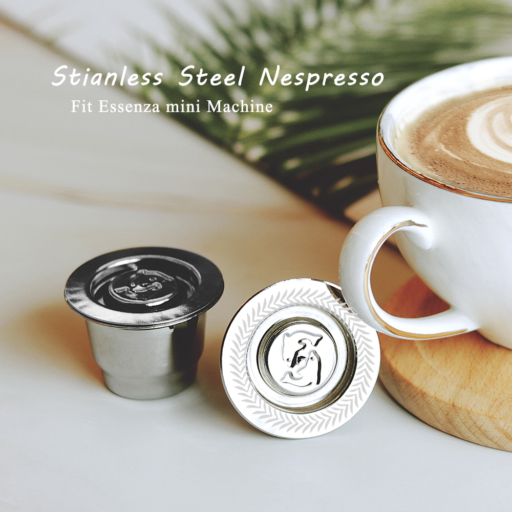 ICafilas Stainless Steel Refillable Reusable For Nespresso Coffee Capsule Cafeteira Filter Essenza Mini & Citi 1021
ICafilas Stainless Steel Refillable Reusable For Nespresso Coffee Capsule Cafeteira Filter Essenza Mini & Citi 1021
