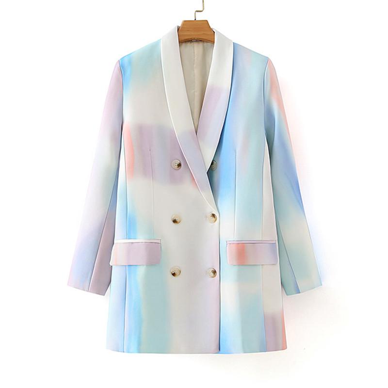 BLSQR Elegant Tie-dye Women' Blazer Notched Long Sleeve Pocket Female Blazers Feminino Autumn Fashion New Suit Blazer 2021, As picture
BLSQR Elegant Tie-dye Women' Blazer Notched Long Sleeve Pocket Female Blazers Feminino Autumn Fashion New Suit Blazer 2021, As picture