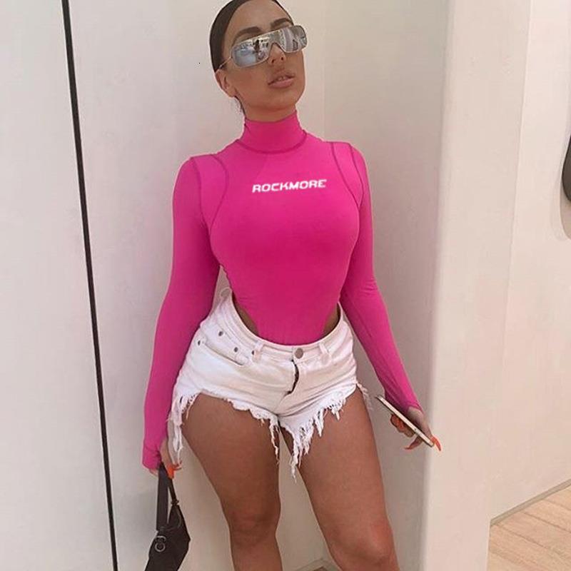 2019 autumn and winter women's bright color letter high collar jumpsuit slim long-sleeved jumpsuit fashion pink street jumpsuit, Black;white
2019 autumn and winter women's bright color letter high collar jumpsuit slim long-sleeved jumpsuit fashion pink street jumpsuit, Black;white