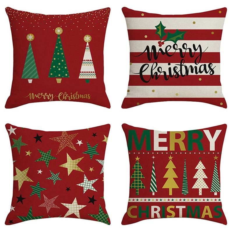 Christmas Cushion Cover, Throw Pillow Case Cushion for Sofa Living Room Bed Couch Car Square Pillowcase, 18X18 Inch, Red
Christmas Cushion Cover, Throw Pillow Case Cushion for Sofa Living Room Bed Couch Car Square Pillowcase, 18X18 Inch, Red