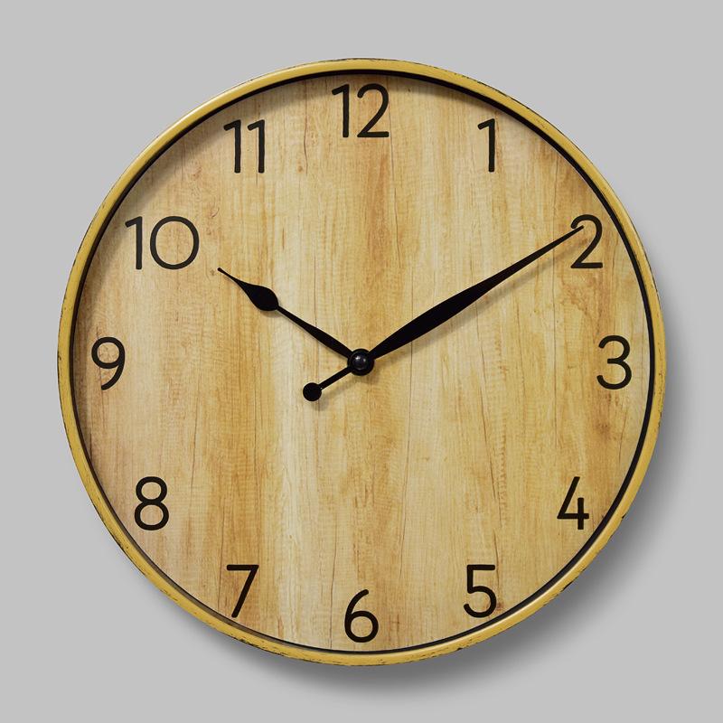 12 inch Wood Grain Nordic Wall Clock Retro Living Room 3D Arabic Numerals Digital Scale Hanging Watch Minimalist House Decor
12 inch Wood Grain Nordic Wall Clock Retro Living Room 3D Arabic Numerals Digital Scale Hanging Watch Minimalist House Decor