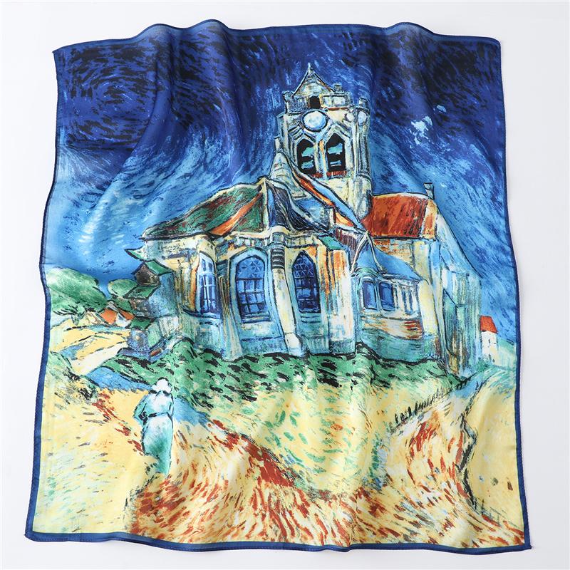 2020 Design Women Silk Scarf Neck Hair Band Floral Print Square Foulard Scarves Head Wraps Accessories Kerchief Bandana
2020 Design Women Silk Scarf Neck Hair Band Floral Print Square Foulard Scarves Head Wraps Accessories Kerchief Bandana