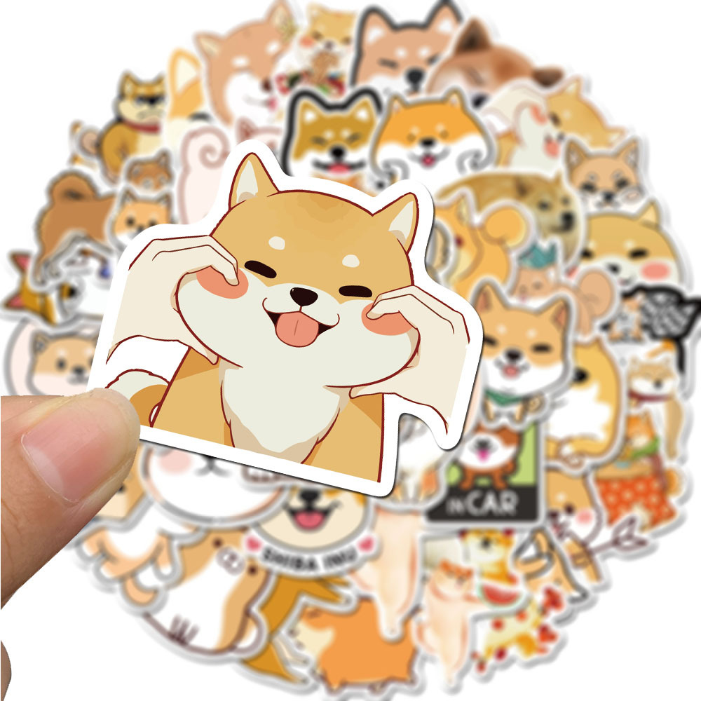 50 Pcs/Lot Hotsale Lovely Cartoon Cute Dog Stickers For Kids Toys Waterproof Sticker For Notebook Skateboard Laptop Luggage Car Decals, Multi-color
50 Pcs/Lot Hotsale Lovely Cartoon Cute Dog Stickers For Kids Toys Waterproof Sticker For Notebook Skateboard Laptop Luggage Car Decals, Multi-color