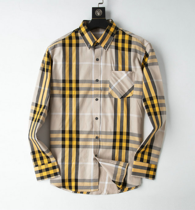 Men's Dress Shirt Luxury Slim Silk T-shirt Long sleeve Casual business clothing plaid brand 17 color -4XL BURR 890, Beige
Men's Dress Shirt Luxury Slim Silk T-shirt Long sleeve Casual business clothing plaid brand 17 color -4XL BURR 890, Beige