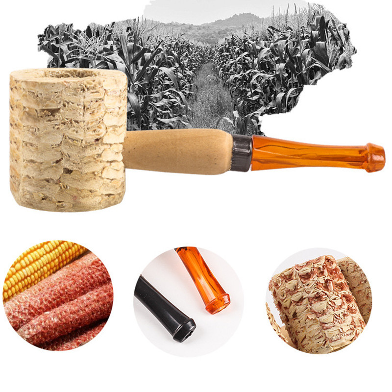 Natural Corn Cob Portable Tobacco Smoking Tube Innovative Design Mouthpiece Holder Pipe High Quality Hand Pipe Handmade Pipes
Natural Corn Cob Portable Tobacco Smoking Tube Innovative Design Mouthpiece Holder Pipe High Quality Hand Pipe Handmade Pipes