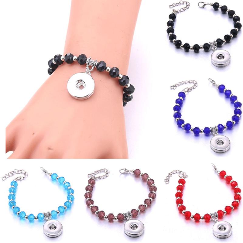 New Snap Button Jewelry Bracelet Natural stone Beaded 18mm Snap Bracelet Beads Making Jewelry DIY for 18mm 20mm buttons
New Snap Button Jewelry Bracelet Natural stone Beaded 18mm Snap Bracelet Beads Making Jewelry DIY for 18mm 20mm buttons