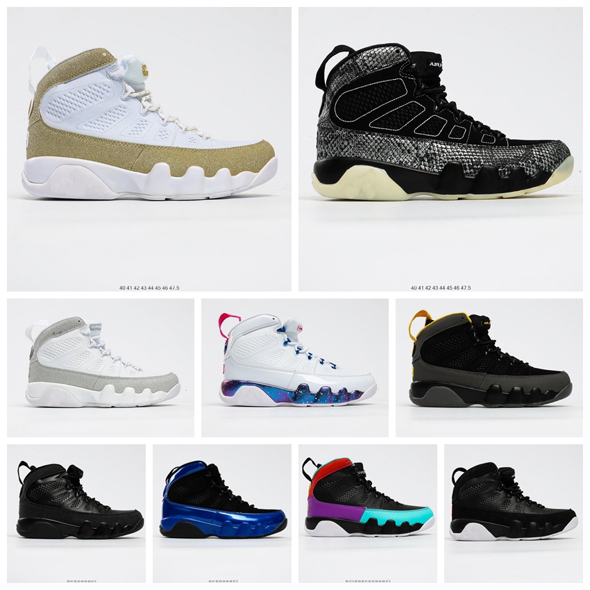 2020 New 9 9s Mens Basketball Shoes Cheap High Bai Yinhe Blue Black Retroes 1s sports sneakers des Chaussures
2020 New 9 9s Mens Basketball Shoes Cheap High Bai Yinhe Blue Black Retroes 1s sports sneakers des Chaussures