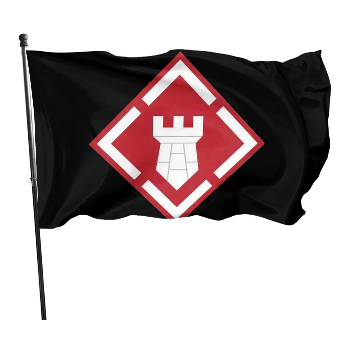 Fort Bragg 20th Engineer Brigade American Flags Family House Banners 3X5FT 100D Polyester High Quality Vivid Color With Two Brass Grommets
Fort Bragg 20th Engineer Brigade American Flags Family House Banners 3X5FT 100D Polyester High Quality Vivid Color With Two Brass Grommets