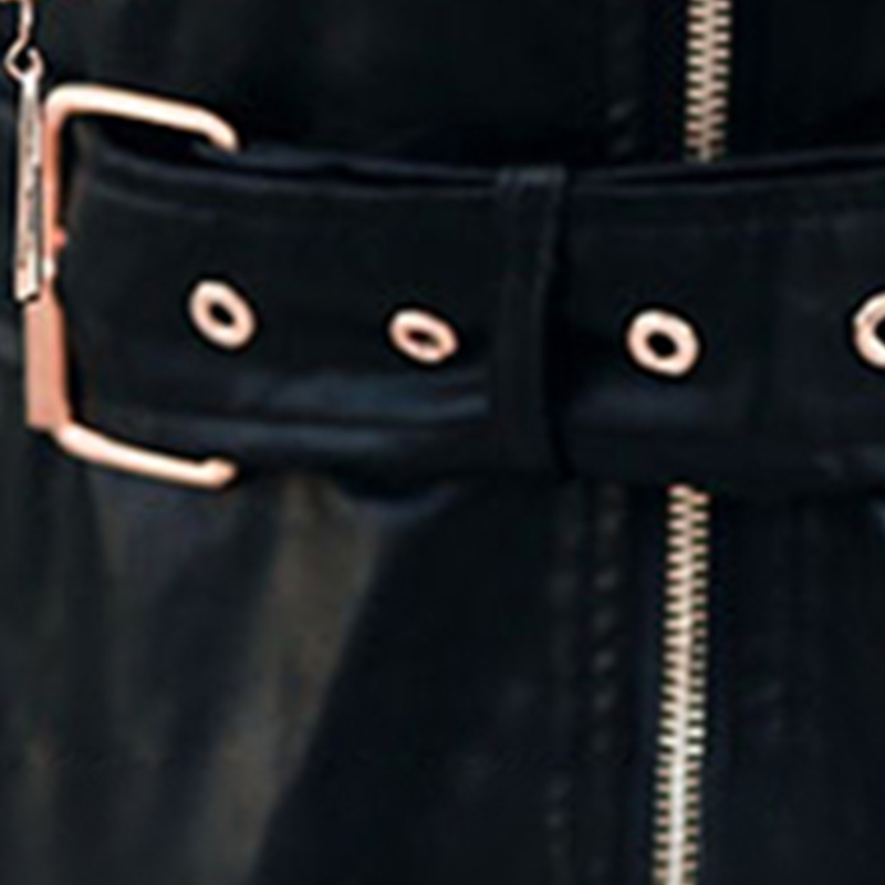 Nerazzurri maxi black faux leather coat women zipper long sleeve belt slim fit extra long plus size leather jackets fashion 201226