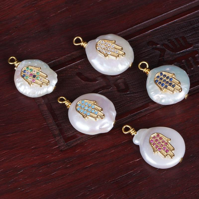 5pcs natural freshwater pearl bead tiny fatimas hand hamsa luck protection charm gold unisex link chain pendant choker necklace
5pcs natural freshwater pearl bead tiny fatimas hand hamsa luck protection charm gold unisex link chain pendant choker necklace