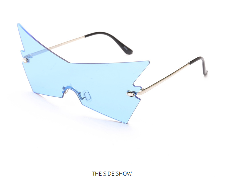 Integrated frameless Sunglasses For men's and women's colorful frameless Sunglasses High Quality personality Driving Eyewear 5011
Integrated frameless Sunglasses For men's and women's colorful frameless Sunglasses High Quality personality Driving Eyewear 5011