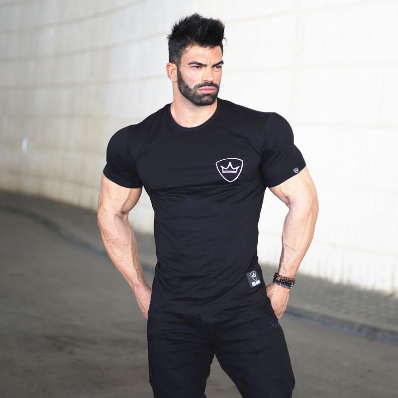 Men's T-Shirts Gym Fitness T Shirt Men Running Sports Short Sleeve Bodybuilding Workout Male Summer Casual Black Tees Tops Clothing, White;black
Men's T-Shirts Gym Fitness T Shirt Men Running Sports Short Sleeve Bodybuilding Workout Male Summer Casual Black Tees Tops Clothing, White;black