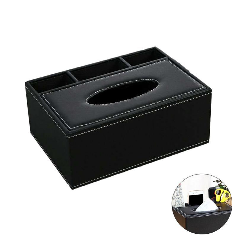 Multifunctional Desktop Organizer Holder Pencil Scissor Container PU Leather Tissue Box(Black
Multifunctional Desktop Organizer Holder Pencil Scissor Container PU Leather Tissue Box(Black