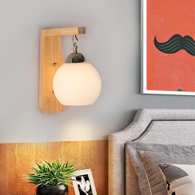 Modern Led Wooden Wall Lamps Nordic Frosted Glass Wood Lights Sconce Hallway Aisel Hotel Bedroom Minimalist Solid Wood Corridor
Modern Led Wooden Wall Lamps Nordic Frosted Glass Wood Lights Sconce Hallway Aisel Hotel Bedroom Minimalist Solid Wood Corridor