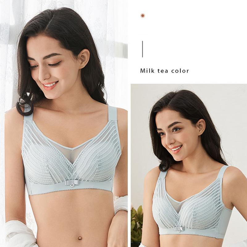 Sexy Plus Size Bras For Women Large Size Seamless Thin Full Cup Wireless Push Up Bralette Soft Breathable Underwear Brassiere, Gray
Sexy Plus Size Bras For Women Large Size Seamless Thin Full Cup Wireless Push Up Bralette Soft Breathable Underwear Brassiere, Gray