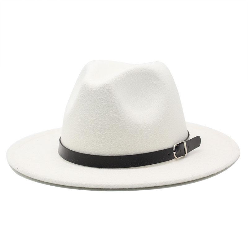18 colors Winter Autumn Imitation Woolen Women Men Ladies Fedoras Top Jazz Hat European American Round Caps Bowler Hats 58-61cm, Black
18 colors Winter Autumn Imitation Woolen Women Men Ladies Fedoras Top Jazz Hat European American Round Caps Bowler Hats 58-61cm, Black