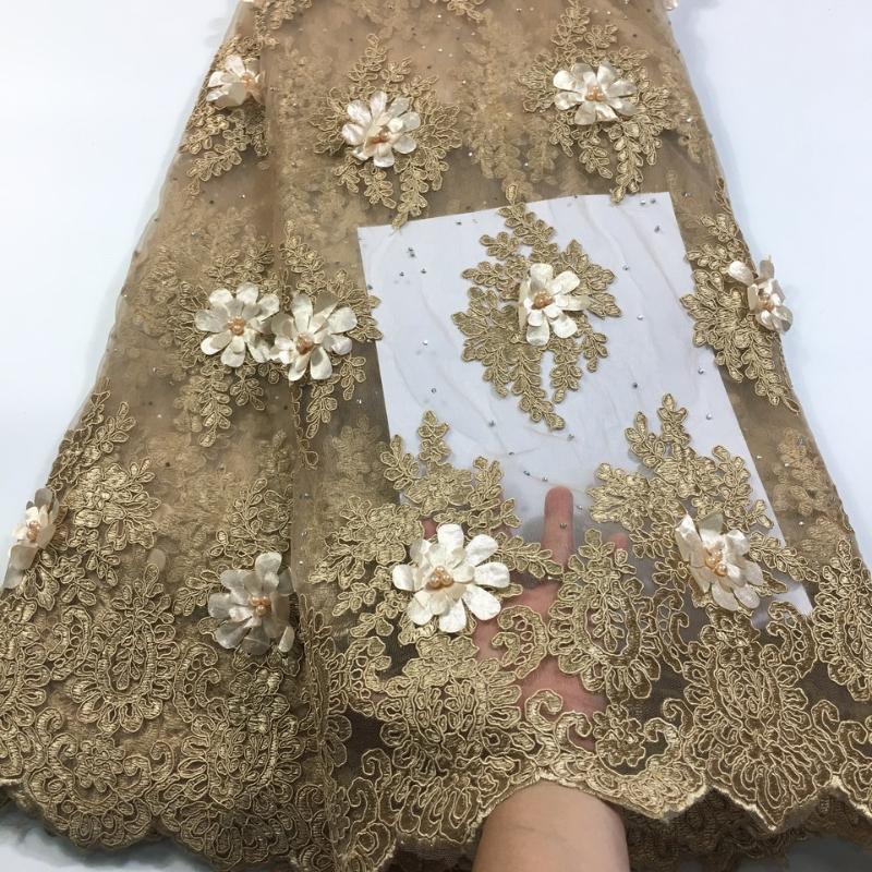 3d Lace Fabric Latest African Laces Fabric 2020 High Quality Lace With Beads Wedding Gold Nigerian French M260821
3d Lace Fabric Latest African Laces Fabric 2020 High Quality Lace With Beads Wedding Gold Nigerian French M260821