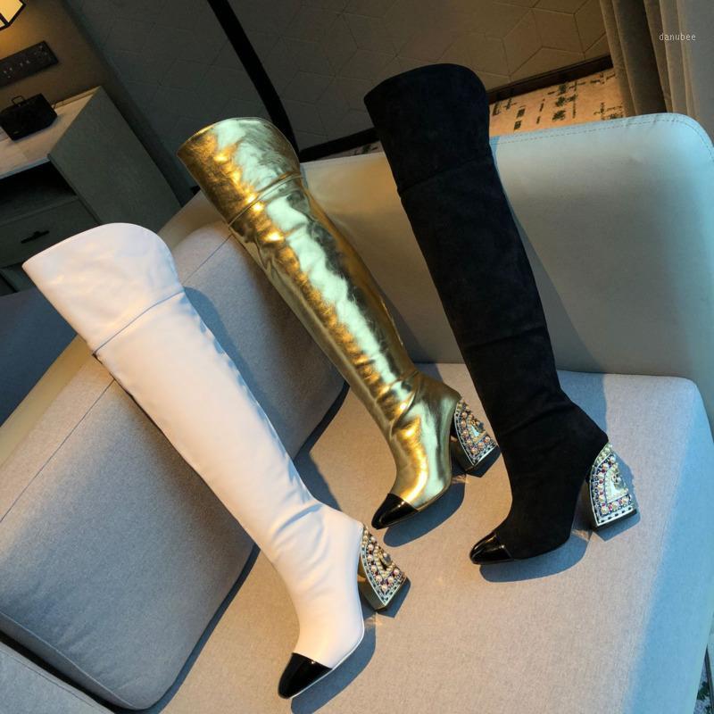 DEAT 2020 New Autumn And Winter Fashion Casual Over The Knee Thin High Tube Special-shaped Diamond Heel Knight Boots Women SG8481, Black
DEAT 2020 New Autumn And Winter Fashion Casual Over The Knee Thin High Tube Special-shaped Diamond Heel Knight Boots Women SG8481, Black