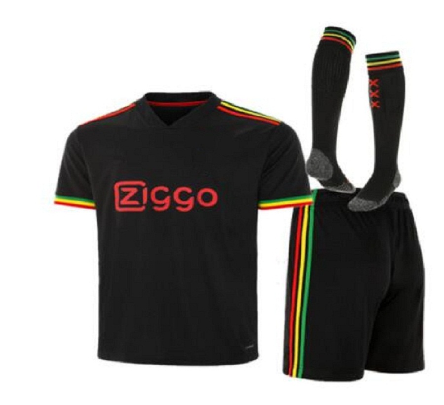 21 22 Bob Marley Soccer Jersey TADIC BERGHUIS HALLER Third black Kit BLIND PROMES NERES CRUYFF KLAASSEN GRAVENBERCH football shirt men kids, Black;yellow
21 22 Bob Marley Soccer Jersey TADIC BERGHUIS HALLER Third black Kit BLIND PROMES NERES CRUYFF KLAASSEN GRAVENBERCH football shirt men kids, Black;yellow