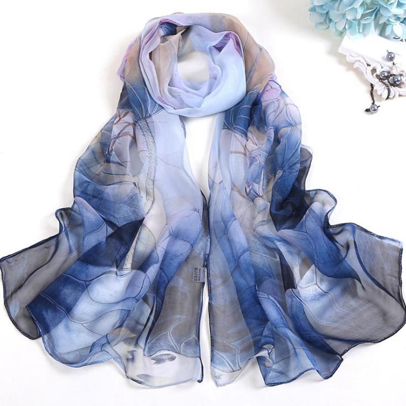 New Fashion Lady Long Shawl Wrap Scarf For Women Chiffon Silk Lotus Flower Floral Print Pattern Scarfs Accessories
New Fashion Lady Long Shawl Wrap Scarf For Women Chiffon Silk Lotus Flower Floral Print Pattern Scarfs Accessories