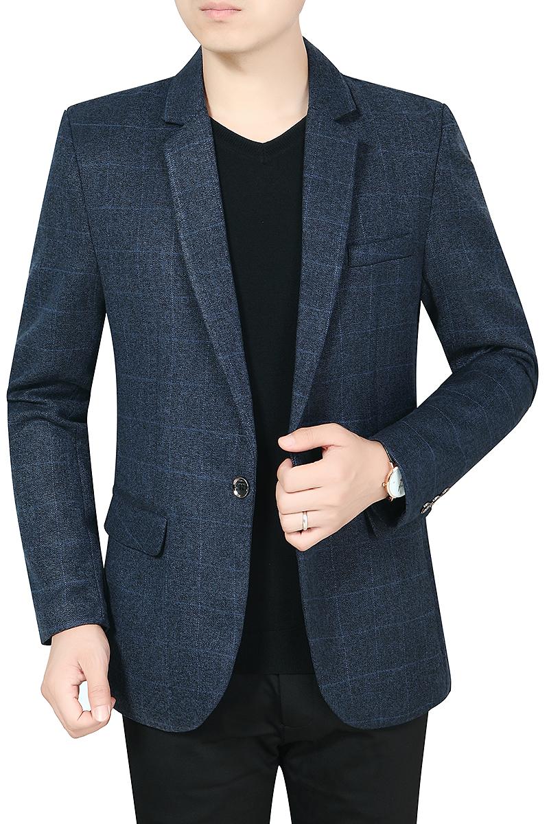 Tuxedo Men Fall Suit Blazer Fashion Slim Plaid Coat Blue Gray Male Top S M L XL XXL XXXL Jaqueta Blaze
Tuxedo Men Fall Suit Blazer Fashion Slim Plaid Coat Blue Gray Male Top S M L XL XXL XXXL Jaqueta Blaze