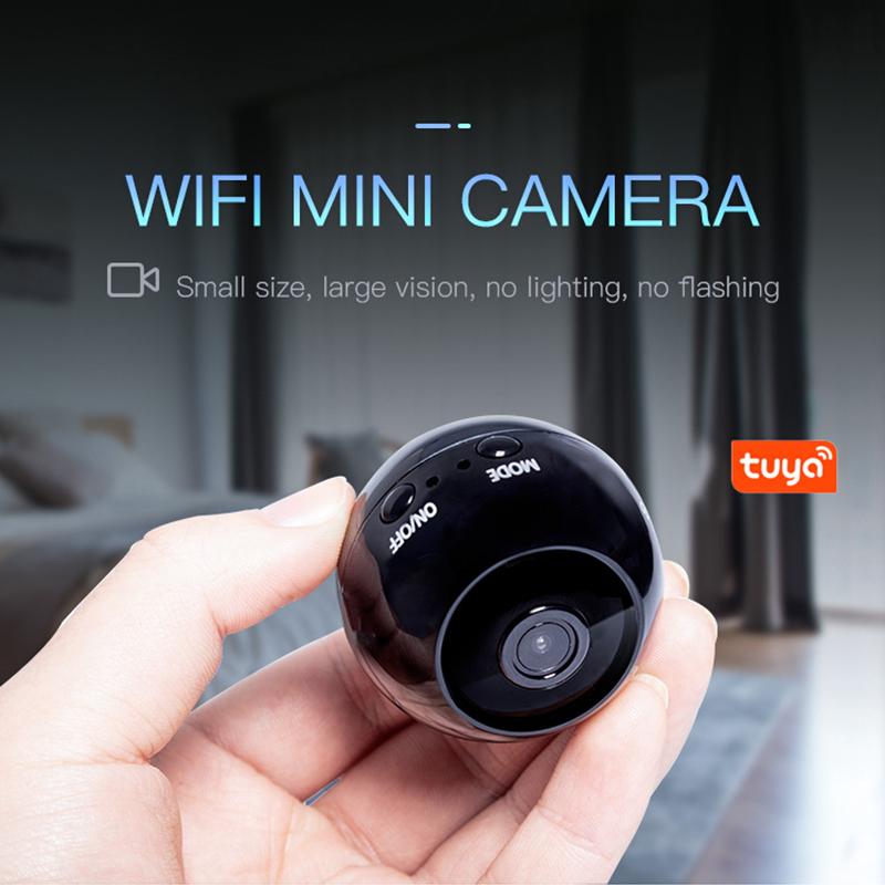 1pc Newest High Qulity Mini Wireless WIFI IP Camera 1080P Smart Home Security Camera Night
1pc Newest High Qulity Mini Wireless WIFI IP Camera 1080P Smart Home Security Camera Night