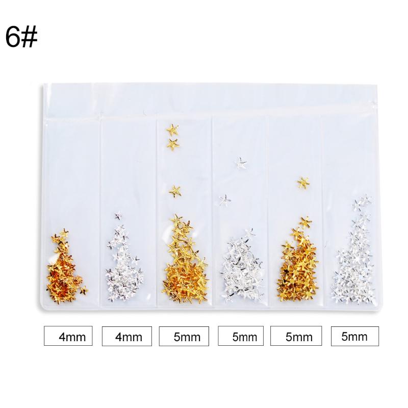 Jewelry Accessory 6 Grid Metal DIY Manicure Rivet Nail Art Decors Nail Patch Stickers 7 Styles
Jewelry Accessory 6 Grid Metal DIY Manicure Rivet Nail Art Decors Nail Patch Stickers 7 Styles