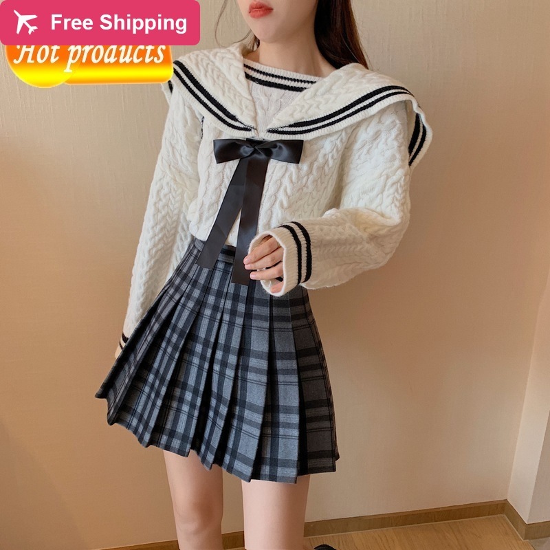 2021 New Prepy Girls Style 2 Piece Defines Sweet Shool Uniform Suits Bow Plaid Shirt Skirt Define Spring Dress Two Sets Pieces 5VFV, Only skirt.
2021 New Prepy Girls Style 2 Piece Defines Sweet Shool Uniform Suits Bow Plaid Shirt Skirt Define Spring Dress Two Sets Pieces 5VFV, Only skirt.