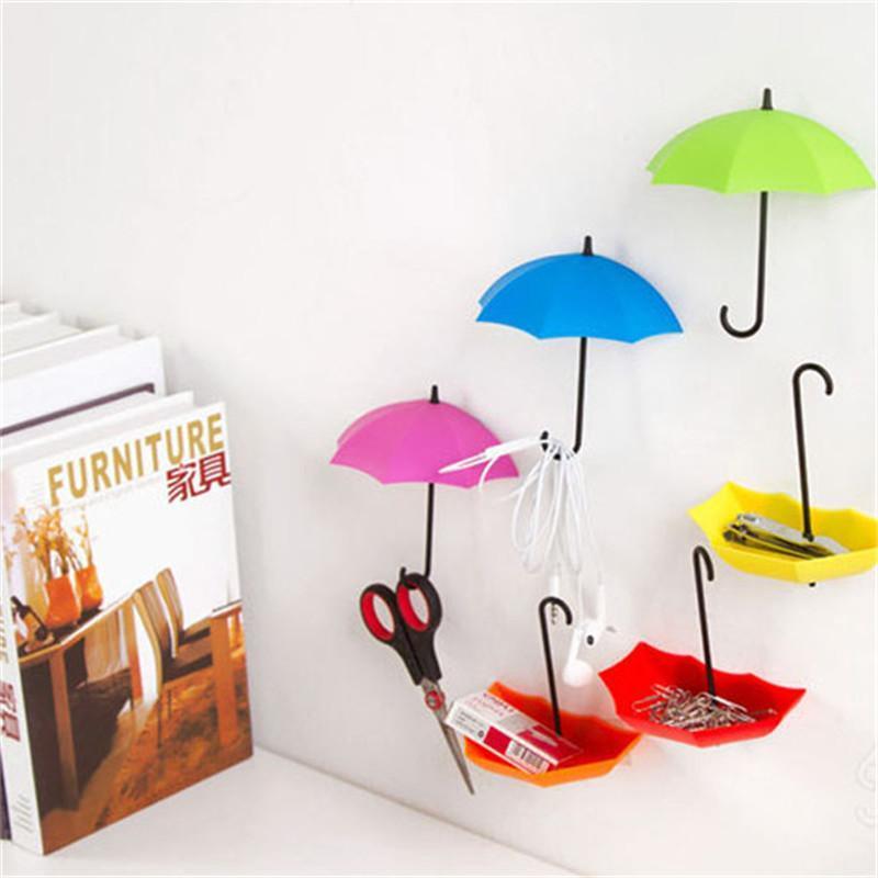 3Pcs/lot Umbrella Shape Cute Creative Self Bag Keys Bathroom Kitchen Sticky Holder Adhesive Wall Door Hook Hanger1
3Pcs/lot Umbrella Shape Cute Creative Self Bag Keys Bathroom Kitchen Sticky Holder Adhesive Wall Door Hook Hanger1