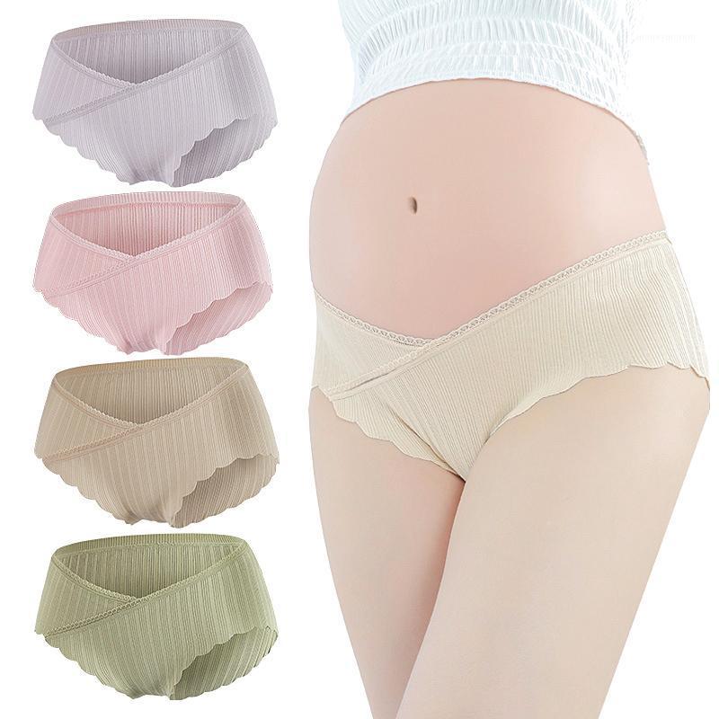 Sexy Printed Cotton Maternity Panties Low Waist V Briefs for Pregnant Women Summer Pregnancy Underwear Lingerie1, Apricot 
Sexy Printed Cotton Maternity Panties Low Waist V Briefs for Pregnant Women Summer Pregnancy Underwear Lingerie1, Apricot