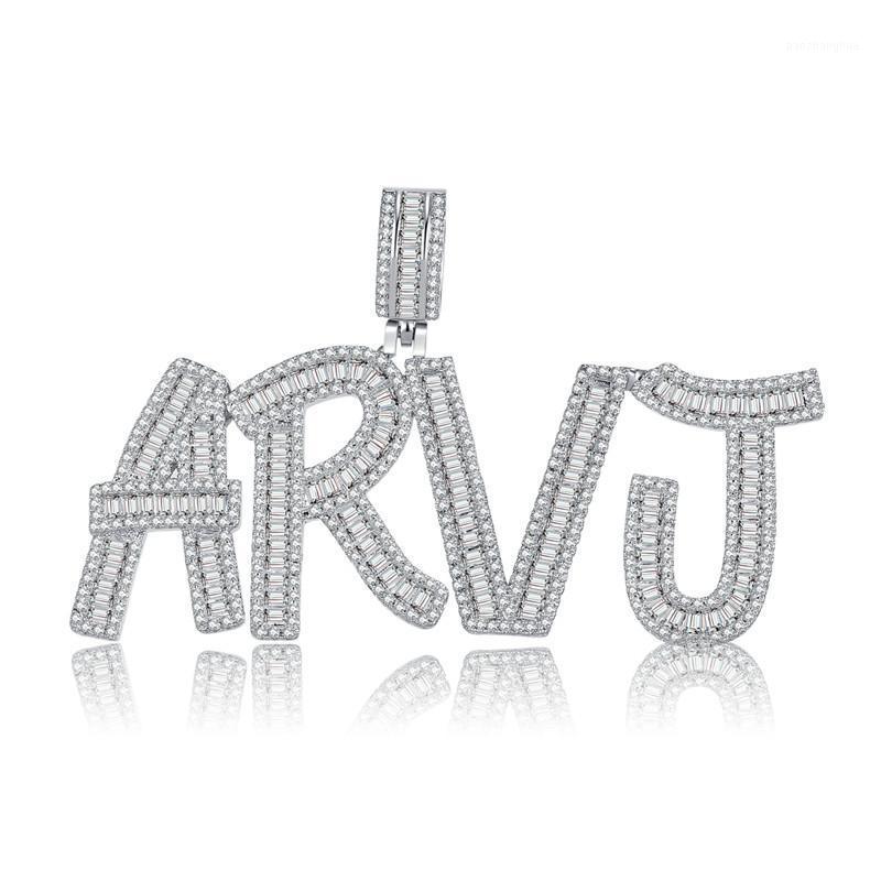 Mens Custom Necklace Iced Out Name Letter Zircon Rhinestone Gold Luxury Pendant Chain Women Jewelry Tennis Chains, Silver
Mens Custom Necklace Iced Out Name Letter Zircon Rhinestone Gold Luxury Pendant Chain Women Jewelry Tennis Chains, Silver