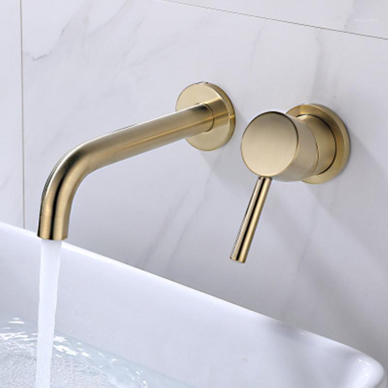 Wall Mounted Brass Basin Faucet Single Handle Mixer Tap Hot Cold Bathroom Water Wholesale Bath MaBlack White Rose Gold Set1
Wall Mounted Brass Basin Faucet Single Handle Mixer Tap Hot Cold Bathroom Water Wholesale Bath MaBlack White Rose Gold Set1