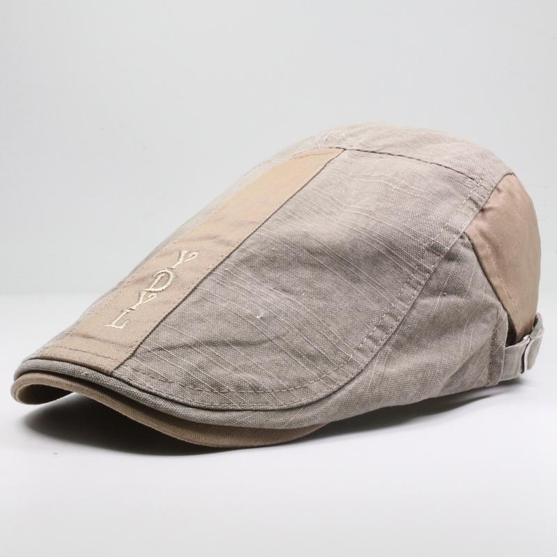 CNTANG Men's Beret Fashion Letter Splice Casual Hats Vintage Berets Summer Cotton Visor Flat Caps Summer Outdoor Sun Hat For Men, Black
CNTANG Men's Beret Fashion Letter Splice Casual Hats Vintage Berets Summer Cotton Visor Flat Caps Summer Outdoor Sun Hat For Men, Black