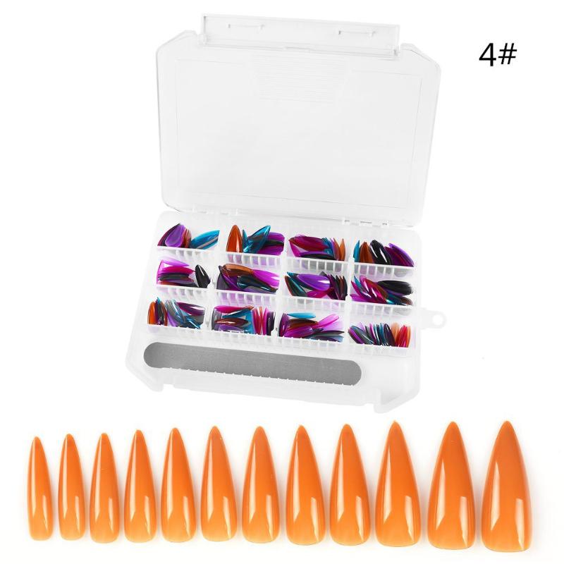 240pcs Long Colorful UV Gel Multifunction Easy Apply DIY Fake Maniture With File Home Salon False Nails Set Artificial Sharp End
240pcs Long Colorful UV Gel Multifunction Easy Apply DIY Fake Maniture With File Home Salon False Nails Set Artificial Sharp End