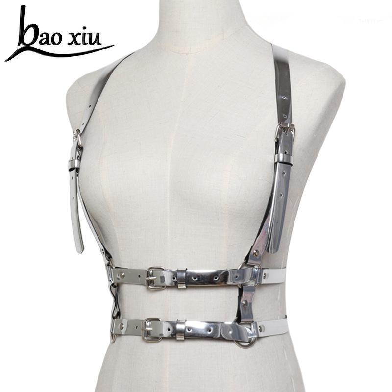 Punk metal O-ring Body Garters Leather belts High quality gold silver Bondage Cage Sculpting Harness Waist Belt Straps Suspender1, Black
Punk metal O-ring Body Garters Leather belts High quality gold silver Bondage Cage Sculpting Harness Waist Belt Straps Suspender1, Black